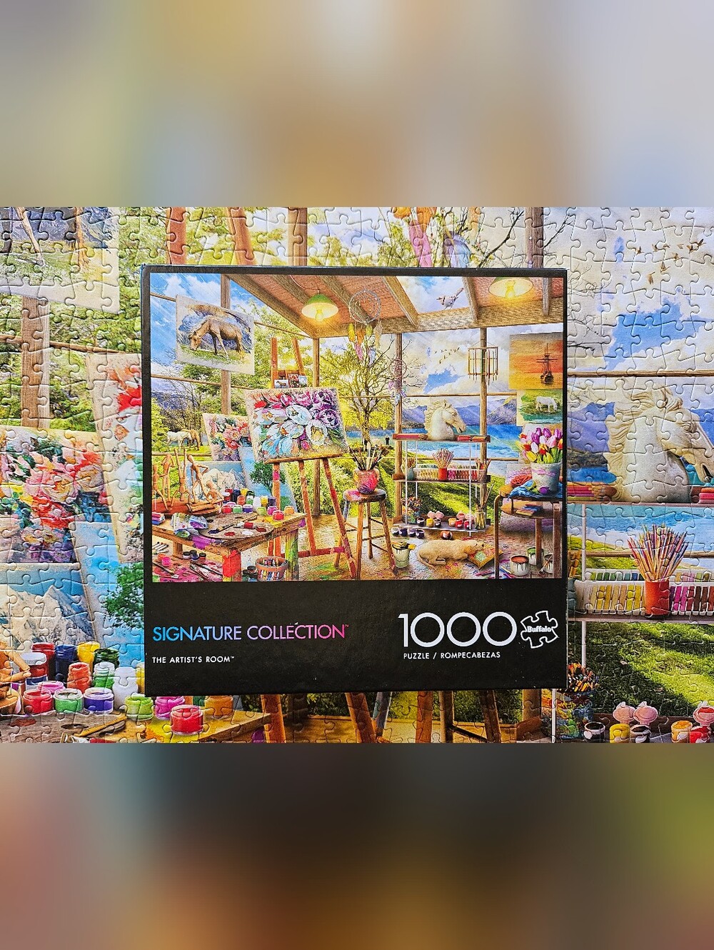 Signature Collection 1000-Piece Artist's Room Puzzle